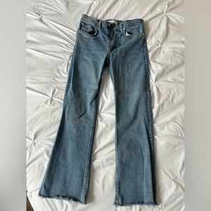 Zara Blue Ankle & Cropped Jeans